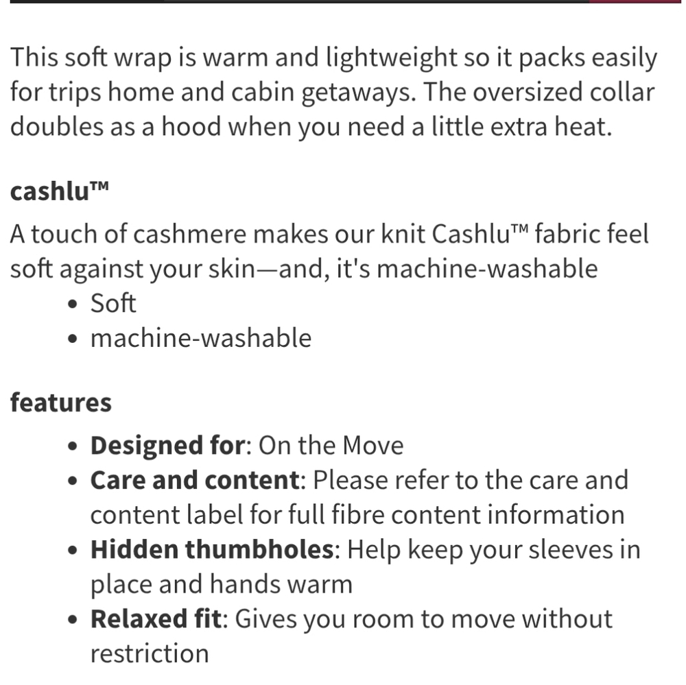 Lululemon Sundown Sweater Wrap - Picture 4 of 7